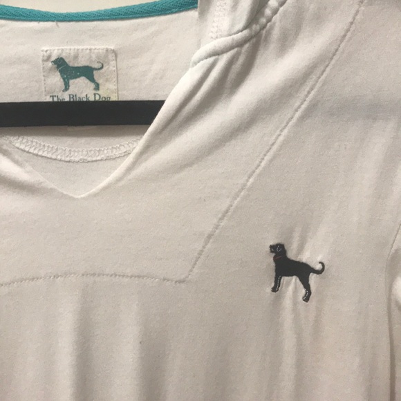 Black dog hooded top - Picture 3 of 5